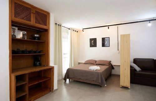 03 - ESTÚDIO com ÁREA PRIVATIVA, Máquina de lavar, Vaga de garagem, Cozinha completa, Wi-fi veloz - Foto 28