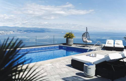 Villa White Pearl Opatija Luxury Stay with Pool and Sea View - Foto 41