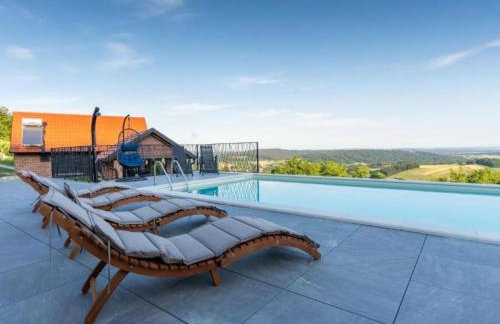 Villa Breg - Four Bedroom Villa with Pool, Hot-Tub and Sauna - Foto 84