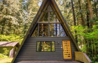 Modern A-Frame Cabin in the Woods - Foto 28