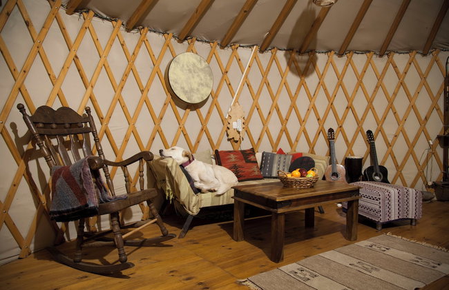 Yurt Located in a Little oak Grove - Foto 7