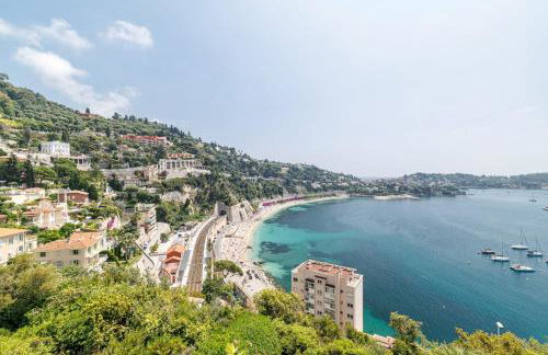 MY CASA - VILLEFRANCHE RESTANQUES - Panoramic sea view 2 bedrooms Swimming pool - Foto 38