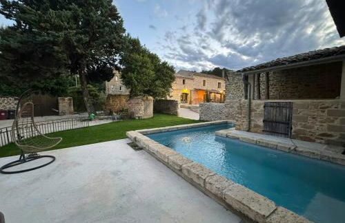 Stone Villa With Pool Between Uzès And Avignon - Foto 25