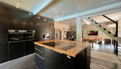 La Villa d'ElodibiZa, 45mn de Paris en train avec piscine ! - Foto 5, stove, dishwasher, toaster