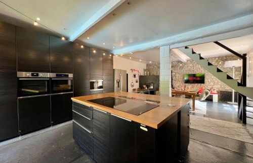 La Villa d'ElodibiZa, 45mn de Paris en train avec piscine ! - Foto 5