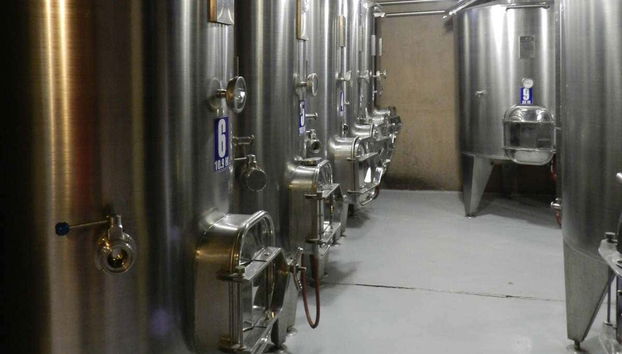 The instalations of the winery