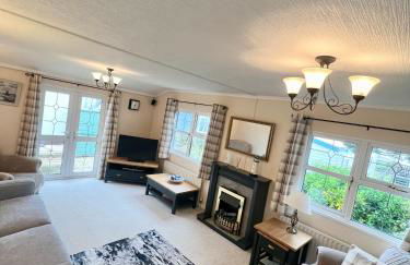 Luxury spacious lodge on Trimingham house caravan park, near Cromer and Mundesley - Foto 1