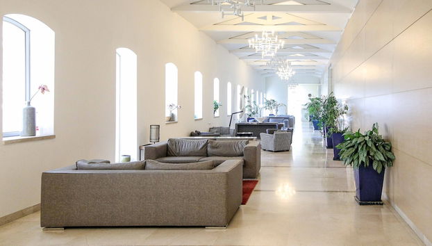 Sala de estar do lobby