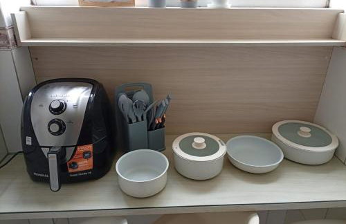 Apartamento Completo para até 6 - 3 Quartos - Garagem Coberta - Conforto de Verdade - Check-in Automático - Foto 46