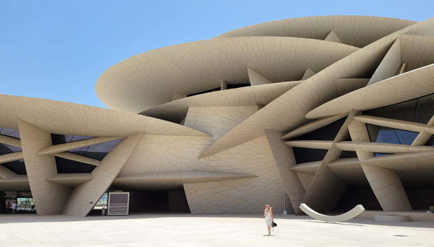 Admire the National Museum of Qatar