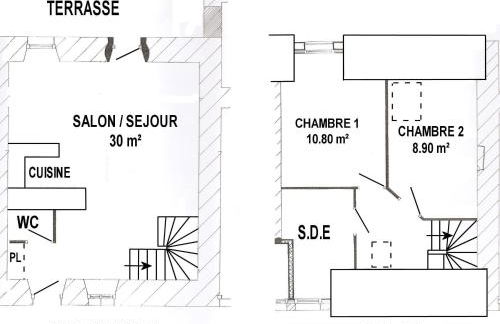Gîte au charme de la pierre et des poutres près de Guérande - FR-1-306-1317 - Foto 13