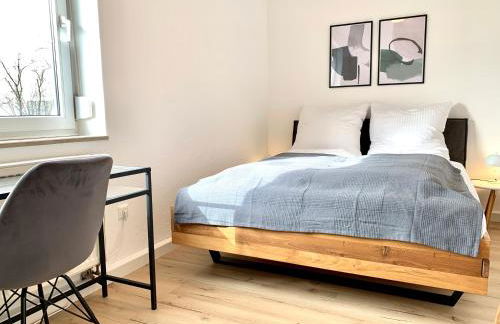 Modern 2-Bedroom Apartment Near Messe 2-4 Guests - Foto 13