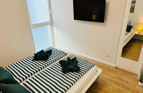 8 Personen Ferienhaus ,,Seegelblick" am Goitzschesee, erste Reihe am Strand mit Sauna, Whirlpool, Kamin, Wallbox & SUP - Foto 18