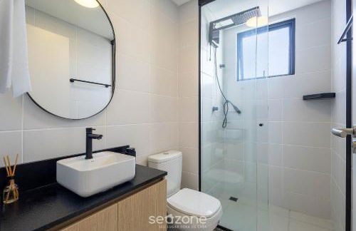 Estadia completa com piscina a 400m da Praia da Armação - SKL - Foto 57