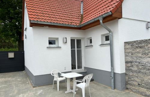 Ferienhaus Constanze Mücheln am Geiseltalsee Maisonette Appartement für 2 Personen, Freisitz, Garage - Foto 1