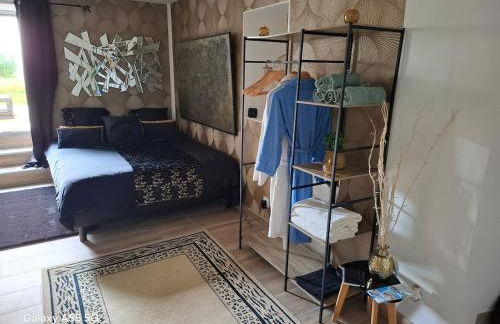 Suite deluxe avec jacuzzi et jardin à 2 min de la plage - Foto 23