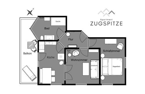 Das Bergquartier - Ferienwohnung Zugspitze - Foto 23