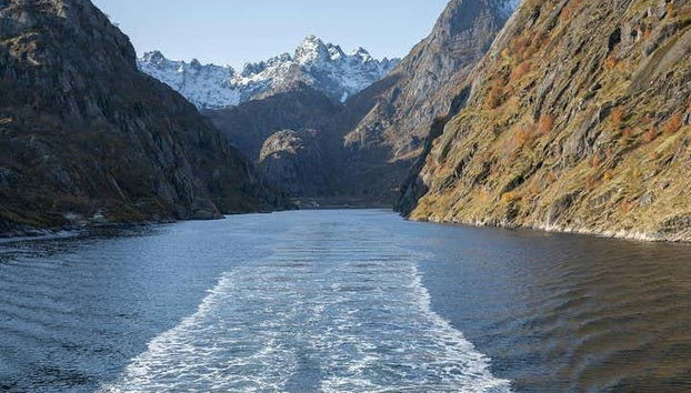 Fiordo a nord di Svolvaer
