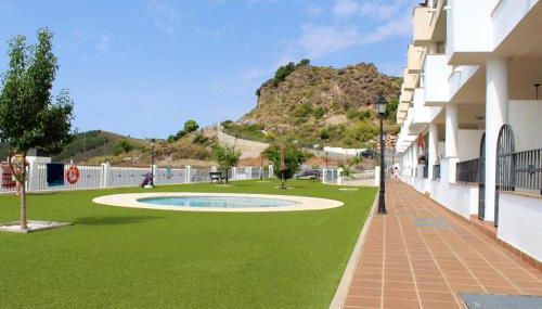 Charming apartment in Enix, Almería with shared pool - Foto 3, Garden view