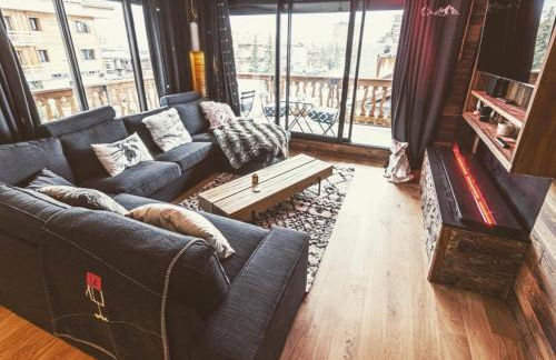 spot, exceptl 80 m2, centre Alpe d Huez, ski au pied, Ménandière, 8 pers, 3ch, 3sdb - Foto 1