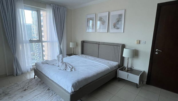 Yogi - Beautiful Burj Khalifa View in this 1BR Apartment - Foto 2, Habitación