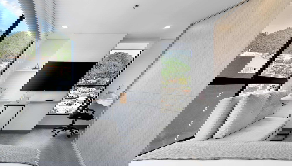 w Fantastic Loft w Perfect View in Santa Barbara - Foto 1, Habitación