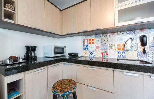 Ótimo Flat Bairro da Jaqueira Recife até 3 pessoas O Coração Verde da Cidade PBO902 - Foto 41