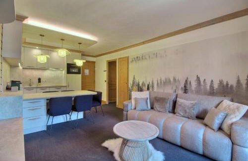 ARC 1950, Appartement 2 chambres 6 personnes, Skis aux pieds, Sauna, Hammam, Jacuzzi, Piscine intérieure et extérieure - Foto 25