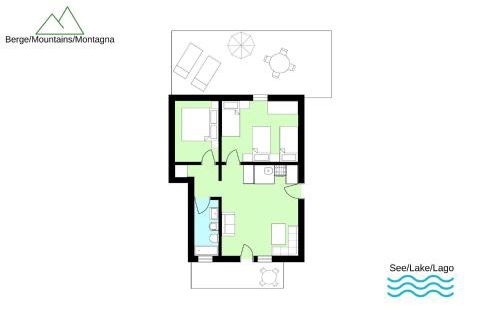 Sole 2 Terrassen Ferienwohnung mit Pool OG - Foto 22