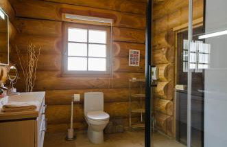 Luxus-Ferienhaus Blockhaus Chalet Nr 2 Toplage am Feldberg mit Sauna, Outdoor-Hottub, Kamin auf 1300m üM - Foto 22