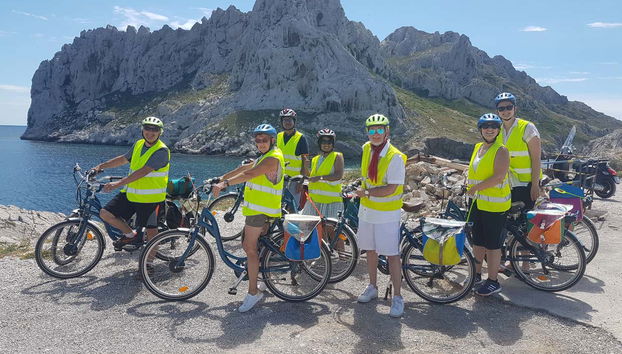 Tour del Parco Nazionale delle Calanques in bici