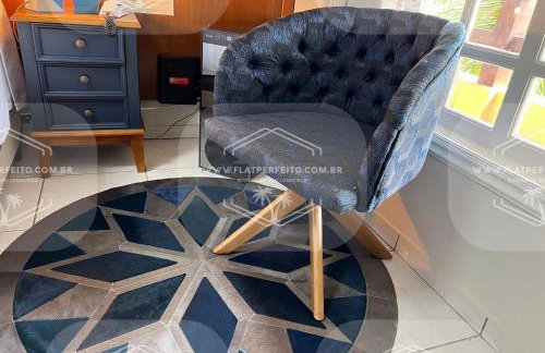 Flat Perfeito Flat Amarilis em Riviera São Lourenço com café da manhã e enxoval completo toalhas praia e piscina com trocas - Foto 85