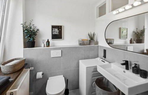 Stylisches Apartment, Parkplatz, Nähe DUS & Dortmund & Köln & Essen - Foto 14