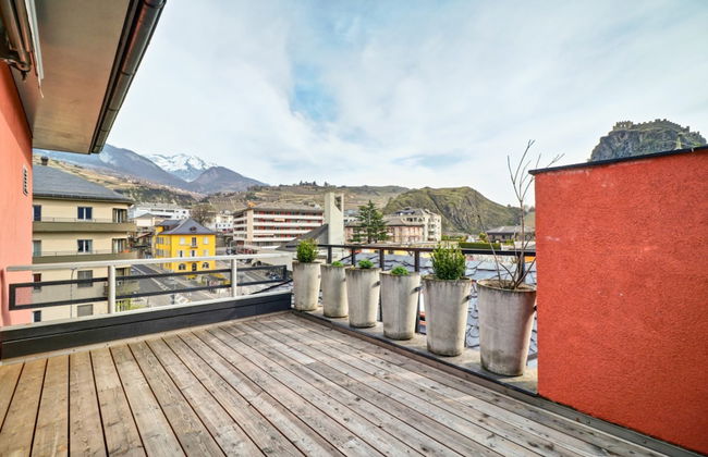 Cozy Penthouse in the old Town of Sion - Foto 17