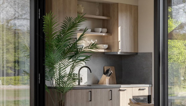 Beautiful Lodge With Wellness - Foto 4, Cocina privada