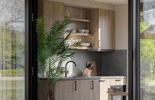 Lodge With a Spacious Terrace in Horsterwold - Foto 8