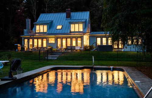 Charming 6 Bdrm Countryside Stay, Sauna and HotTub - Foto 123