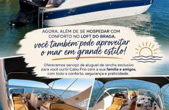 Cabo Frio - Loft de Luxo no Braga - Completo, estiloso e confortável - Foto 68