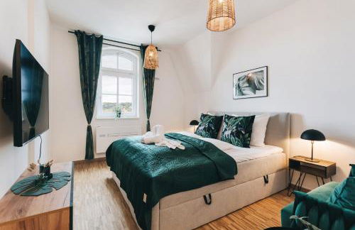 Oasis Appart - Wohnen in Dresden - Netflix - Tiefgarage - Dachterrasse - Foto 33