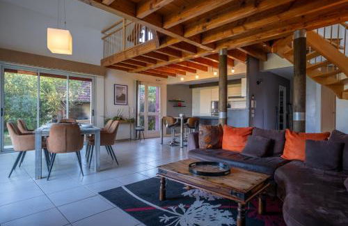 Villa 4 étoiles - 3 chambres - 6 personnes - Nature, campagne, confort moderne, charme, jardin et vue exceptionnelle - Proche Martel - Foto 15