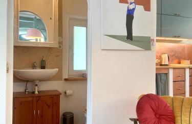 Kleine Kunstremise mit Holzofen Burg Freienfels - Photo 12