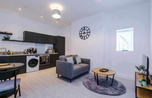 Modern 1BR Apartment in Central Warrington - Foto 43