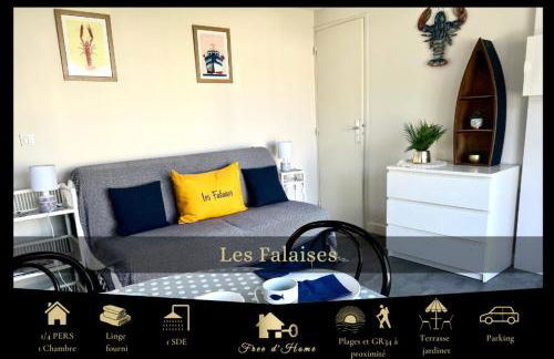 Les Falaises, cozy and functional 2-room, Beaches, GR34 - Foto 1