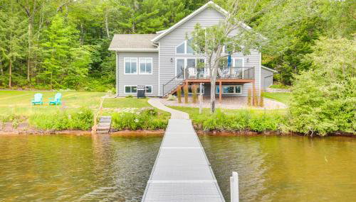 Lakefront Rhinelander Cottage with Private Dock! - Foto 4