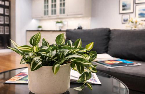 EUROPA22 Apartament z JACUZZI w samym sercu miasta Tomaszów Maz - balkon z widokiem na park i fontanny Szybkie zameldowanie od 13 - Foto 10