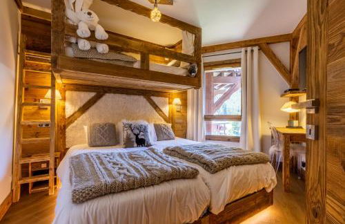 Arc 1950, ambiance chalet luxe 5/7pers dans résidence 5* skis aux pieds avec SPA - Photo 6