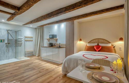 La Cadurcienne "Love room" jacuzzi & pièce secrète Cahors centre historique - Photo 7