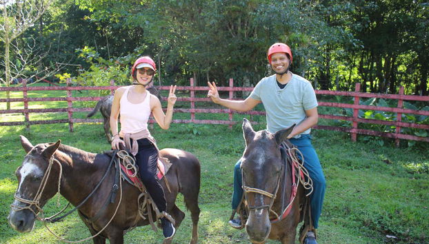 O passeio a cavalo será incrível!