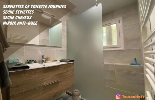 ToulonHost - Le Litardi - Superbe T2 - 2 pas des plages - Clim - Fibre - Foto 3