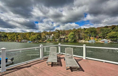 Lake Hopatcong Family Home with Boat Slip and Dock - Foto 33